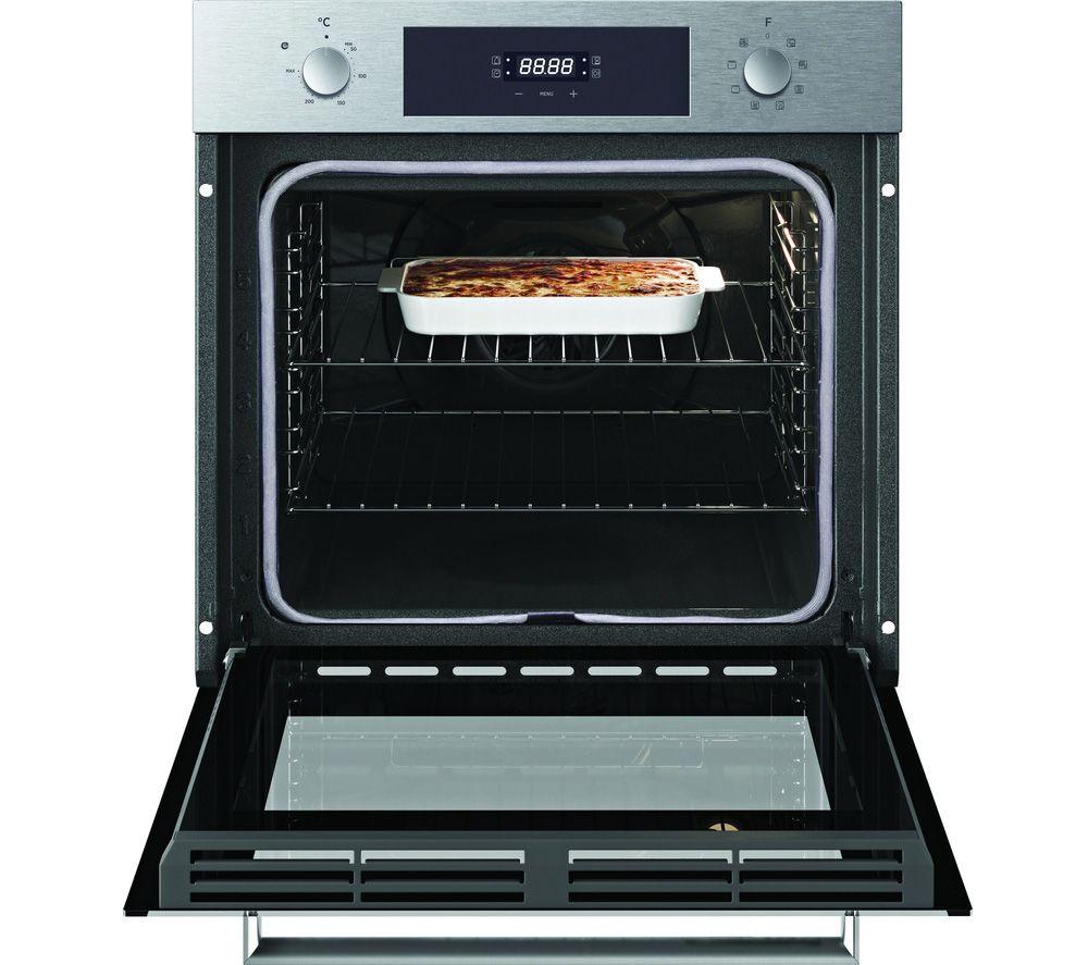 HOOVER HOC3858IN Electric Pyrolytic Oven - Stainless Steel & Black image number 8 of 12