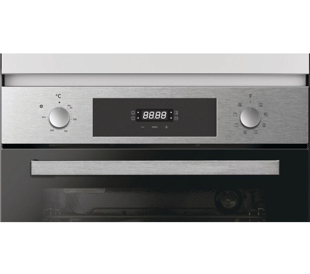 HOOVER HOC3858IN Electric Pyrolytic Oven - Stainless Steel & Black image number 9 of 12