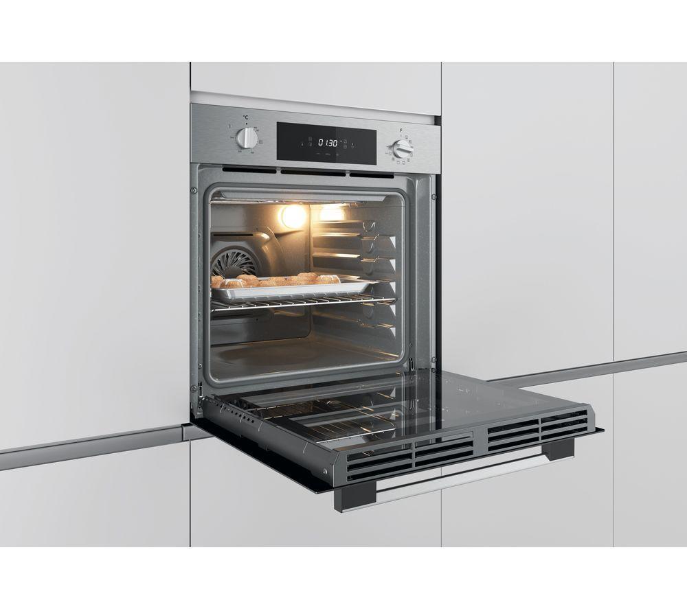 HOOVER HOC3858IN Electric Pyrolytic Oven - Stainless Steel & Black image number 12 of 12