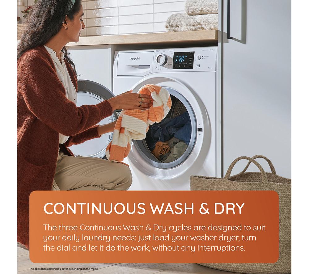 HOTPOINT NDB 11724 W UK 11 kg Washer Dryer - White image number 6 of 14