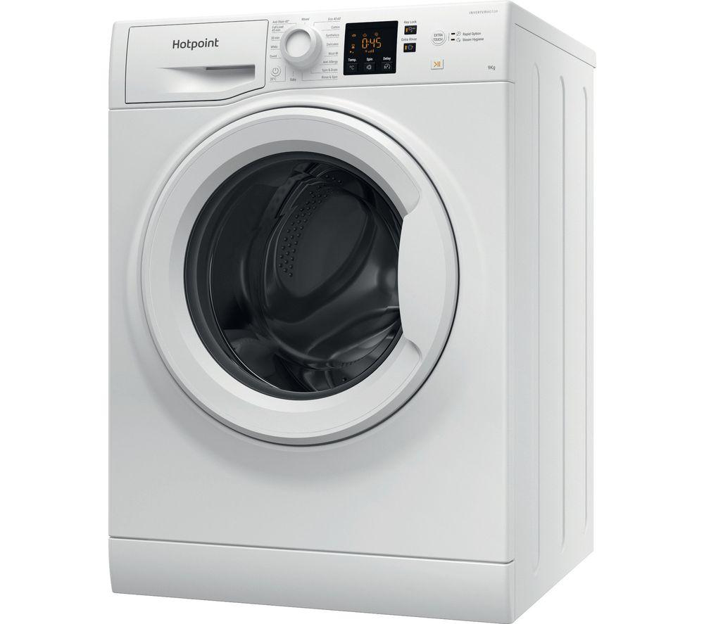 HOTPOINT NSWR 965C WK UK N 9 kg 1600 Spin Washing Machine – White, White