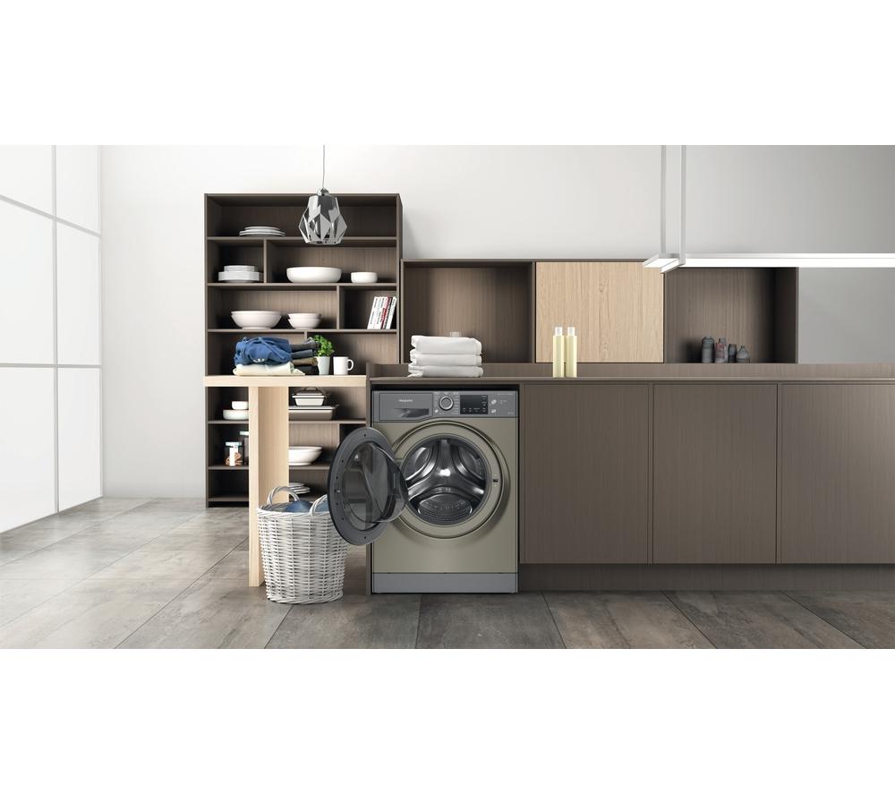 HOTPOINT NDB 9635 GK UK 9 kg Washer Dryer - Graphite image number 8 of 10