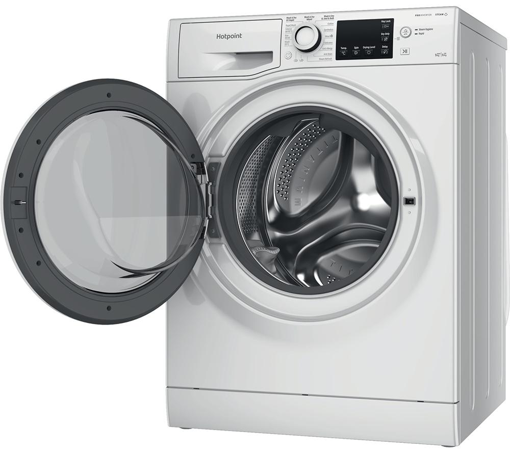 HOTPOINT NDB 9635 W UK 9 kg Washer Dryer - White image number 2 of 21