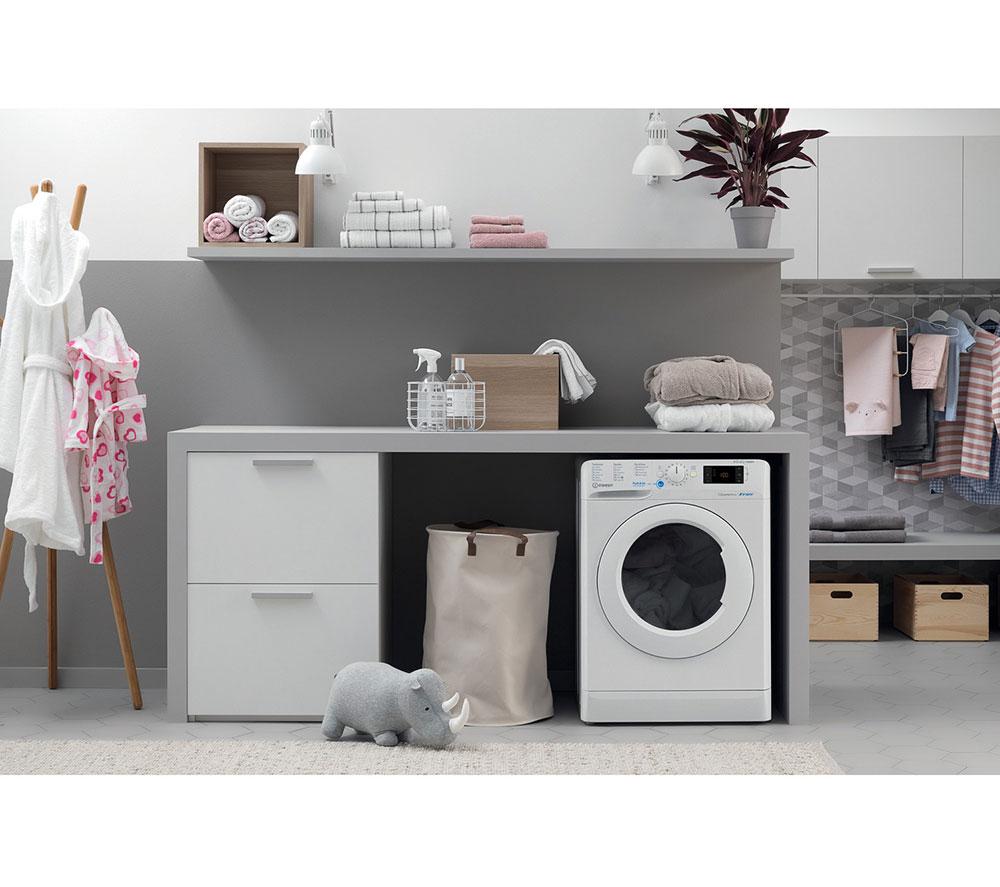 HOTPOINT NDB 9635 W UK 9 kg Washer Dryer - White image number 15 of 21