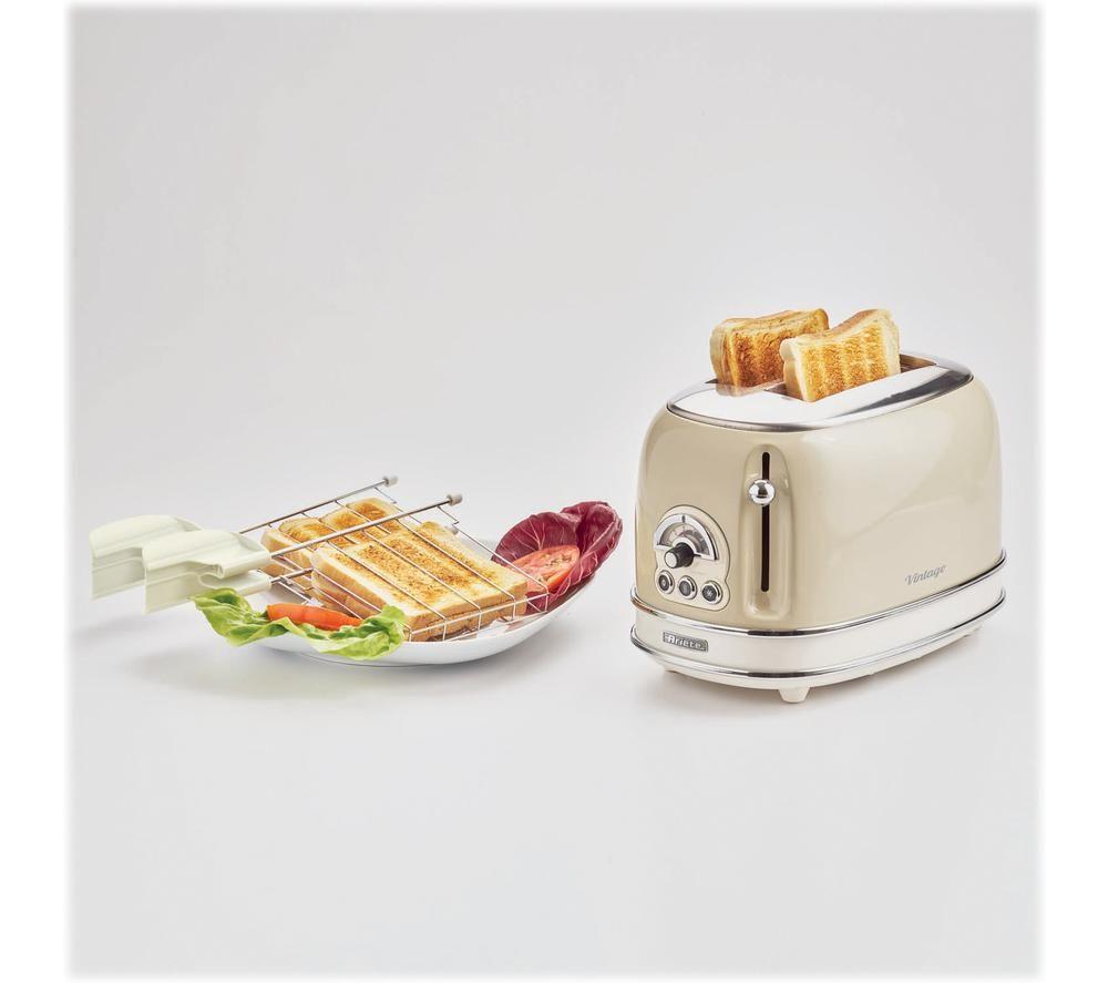 ARIETE Vintage 155 2-Slice Toaster - Beige image number 4 of 5