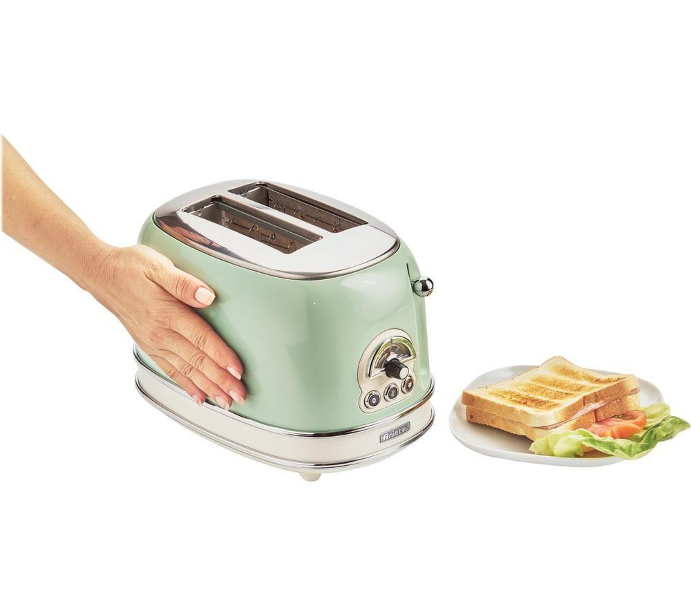 ARIETE Vintage 155 2-Slice Toaster - Green image number 3 of 4