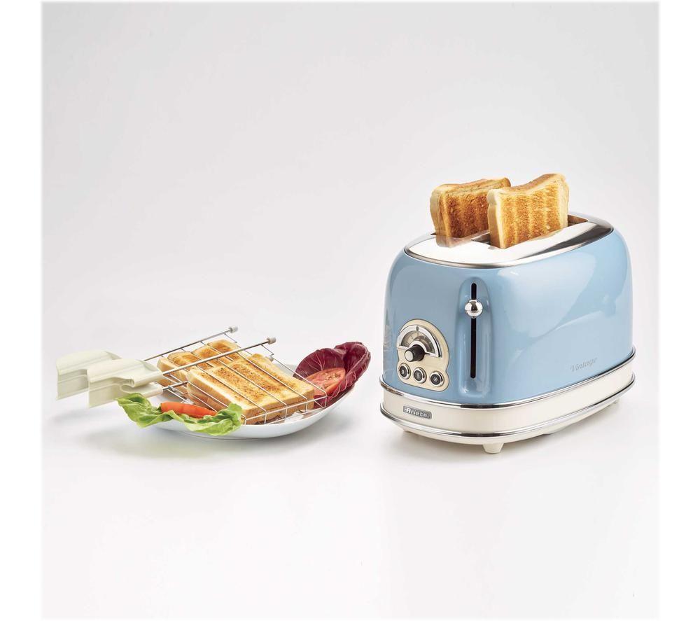ARIETE Vintage 155 2-Slice Toaster - Blue image number 3 of 4