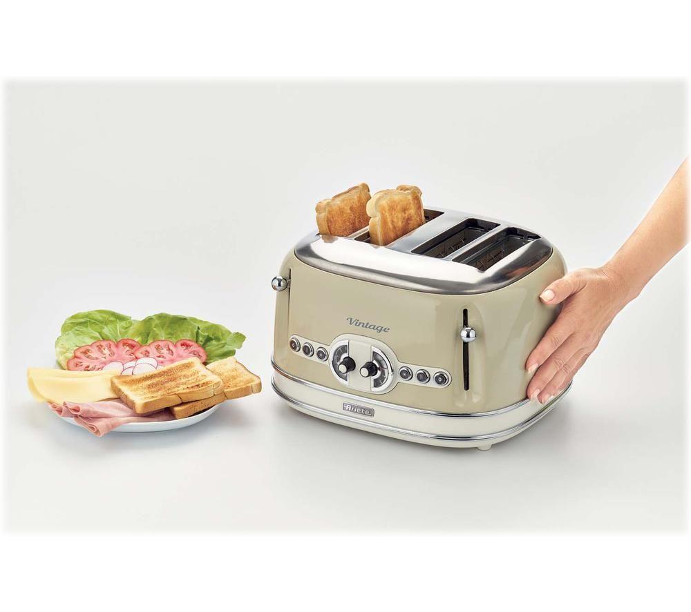 ARIETE Vintage 156 4-Slice Toaster - Beige image number 4 of 4