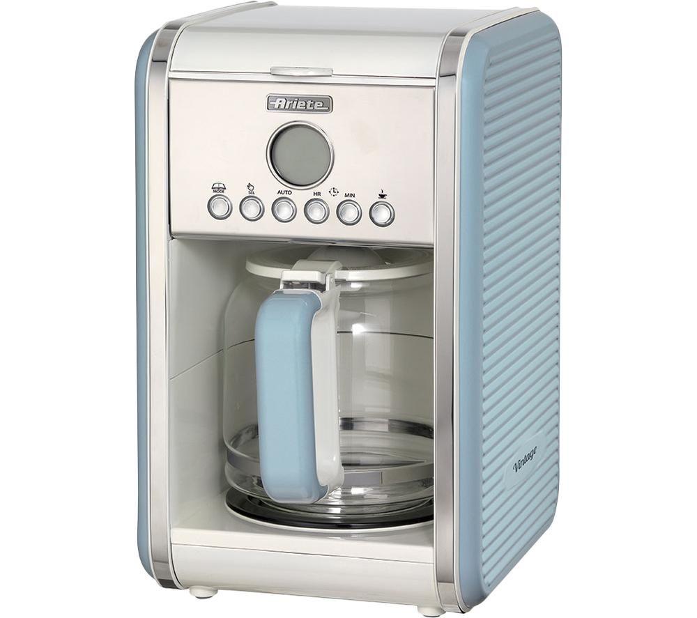 Ariete Vintage 1342 Filter Coffee Machine - Blue, Blue