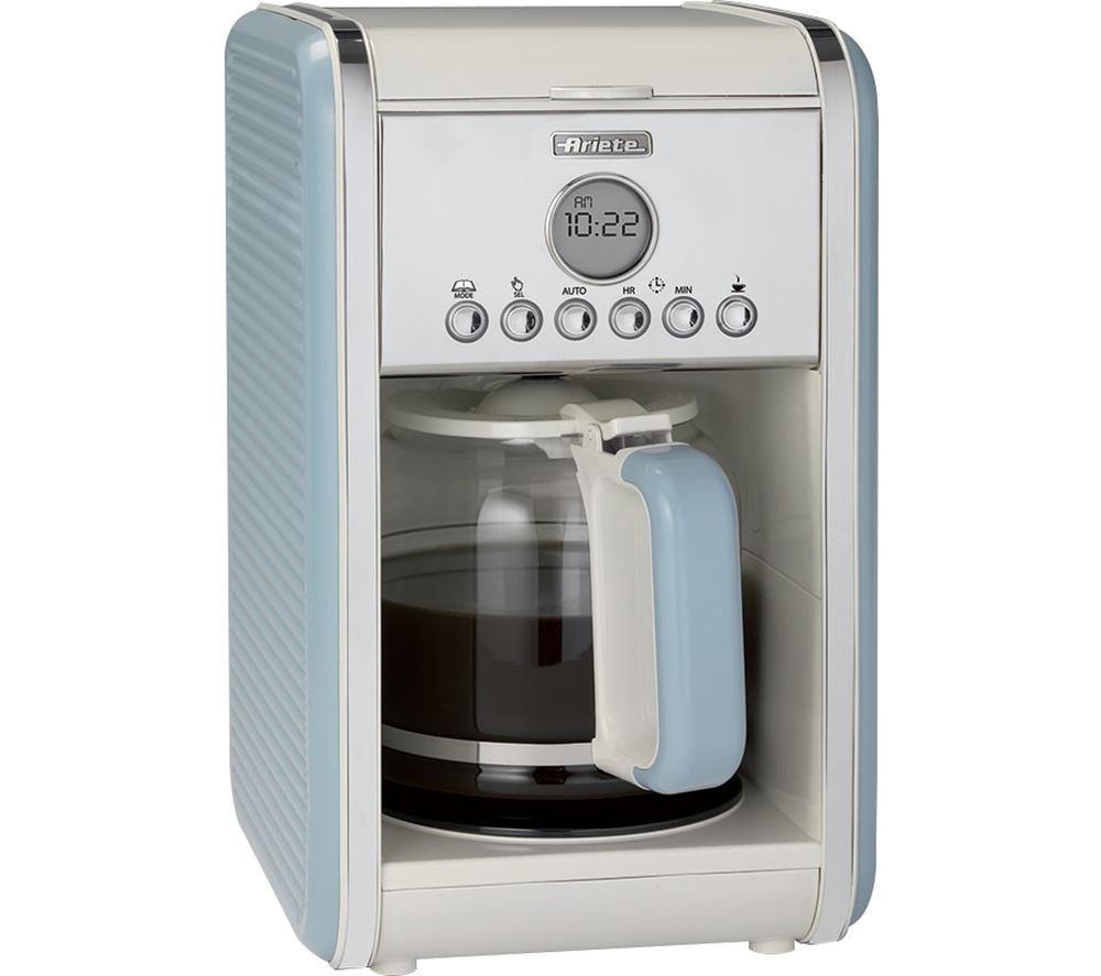 ARIETE Vintage 1342 Filter Coffee Machine - Blue image number 2 of 5