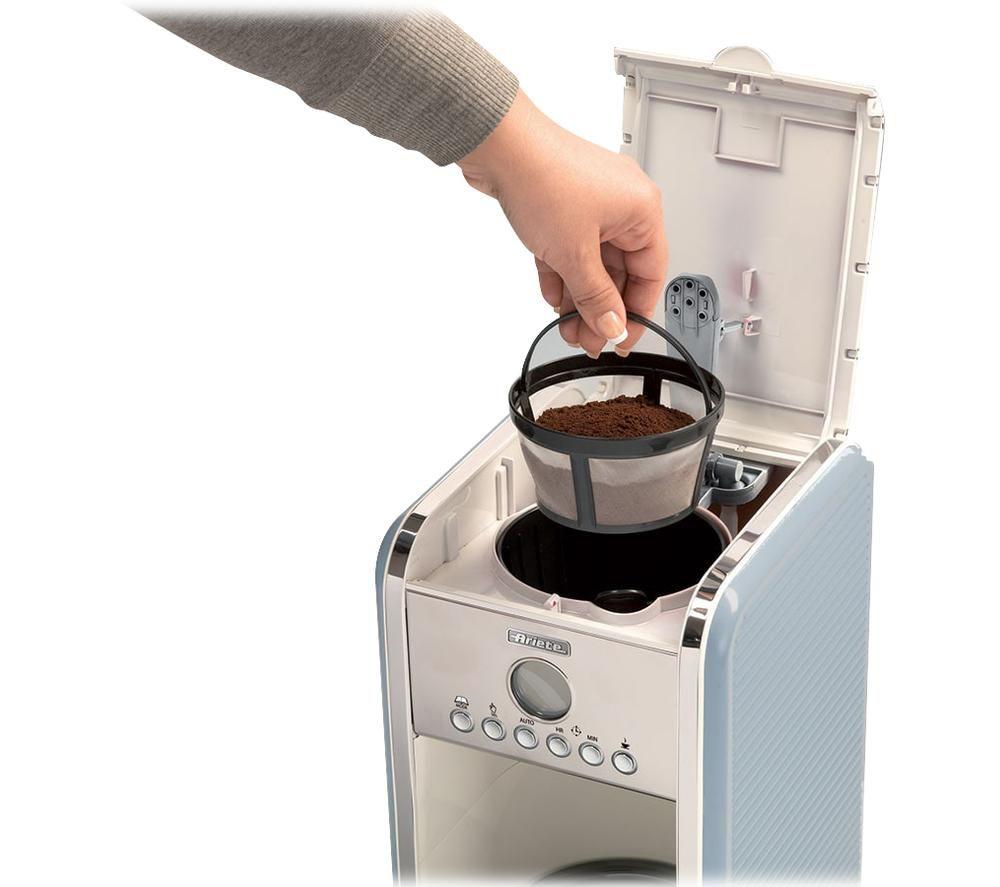 ARIETE Vintage 1342 Filter Coffee Machine - Blue image number 3 of 5