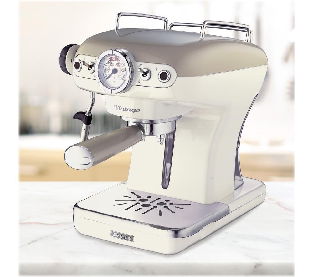 ARIETE Vintage Espresso 1389 Coffee Machine - Beige image number 6 of 7