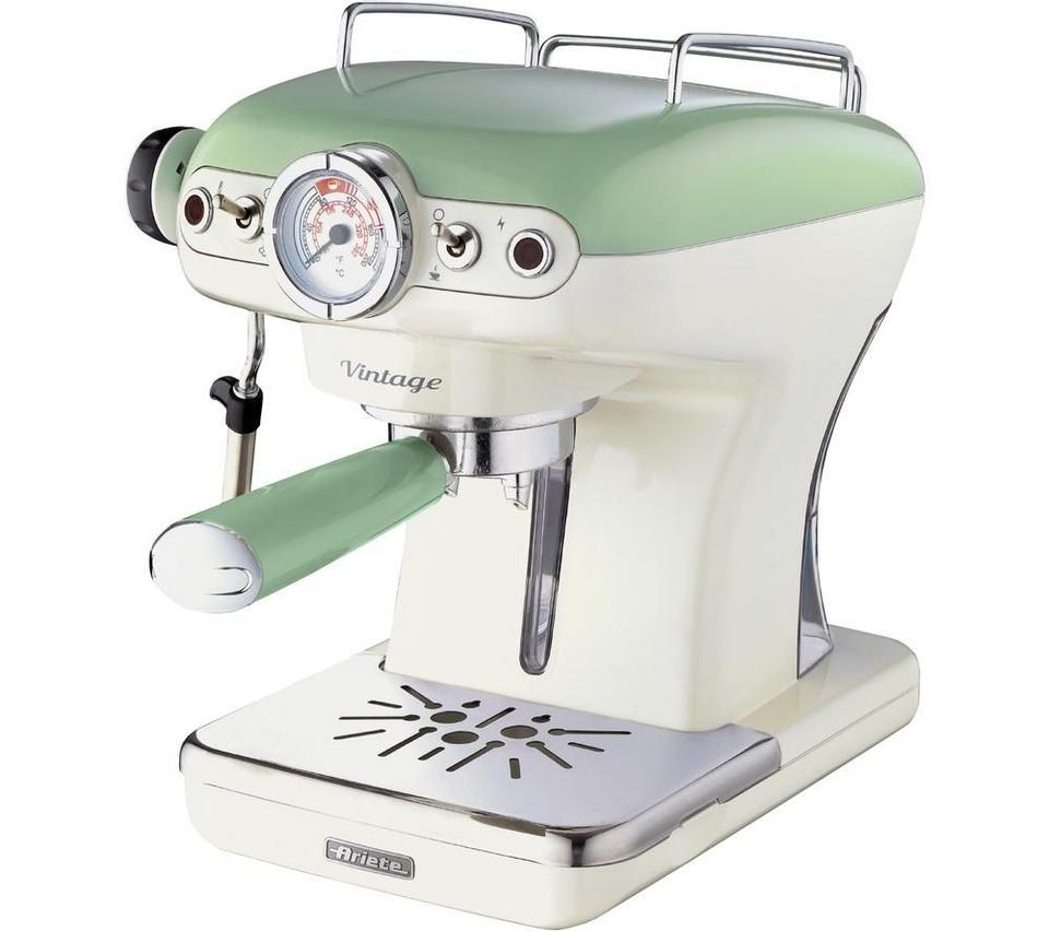 ARIETE Vintage Espresso 1389 Coffee Machine - Green