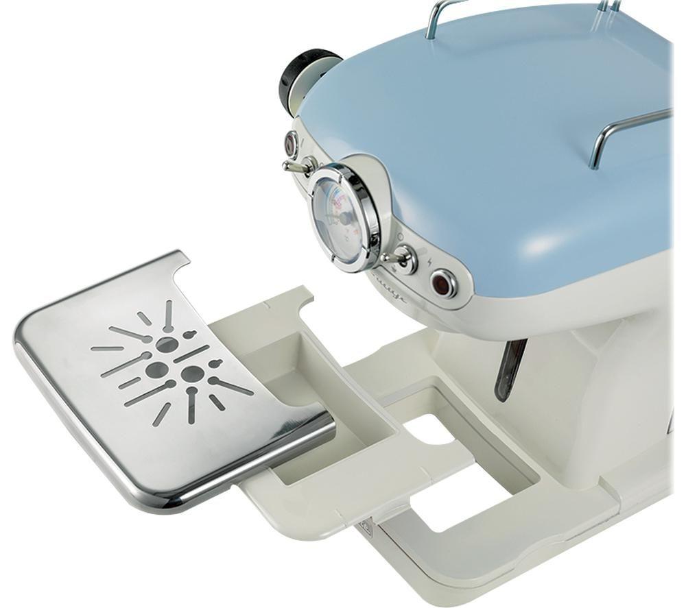 ARIETE Vintage Espresso 1389 Coffee Machine - Blue image number 5 of 5