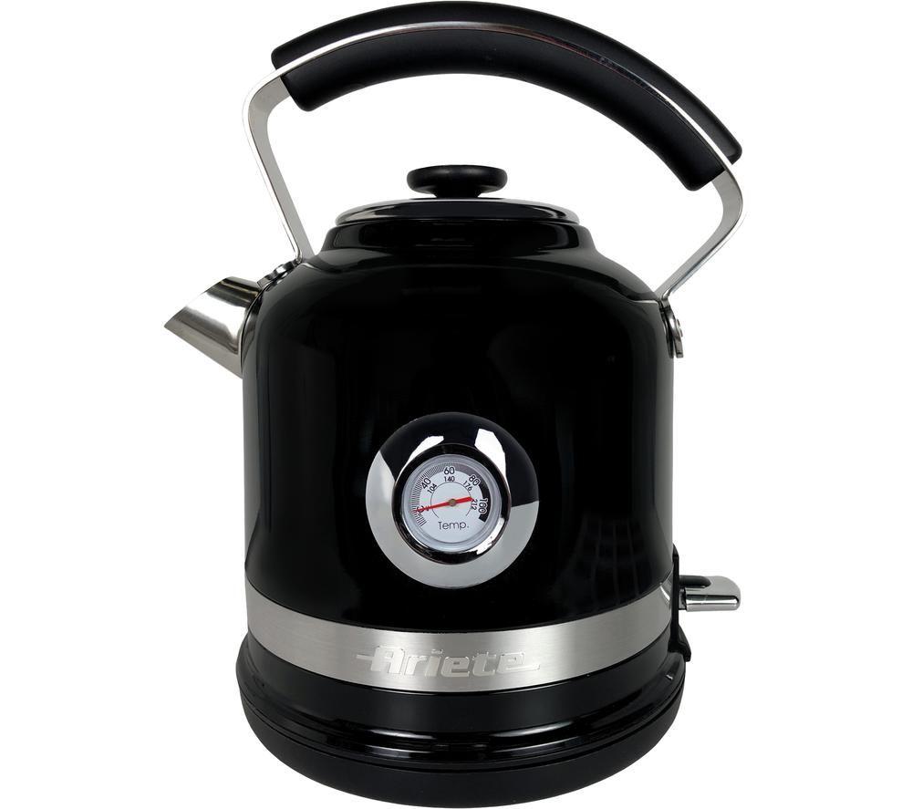 Ariete Moderna 2854 Traditional Kettle - Black, Black