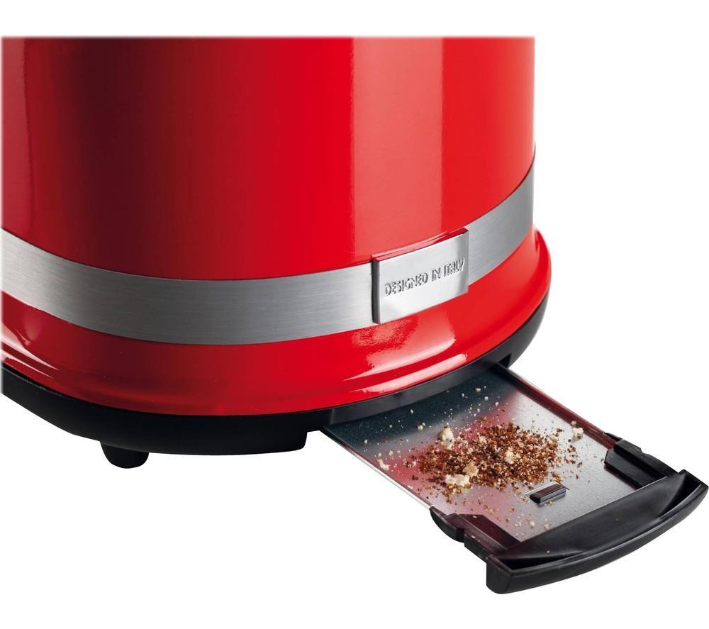 ARIETE Moderna AR1491 2-Slice Toaster - Red image number 2 of 4
