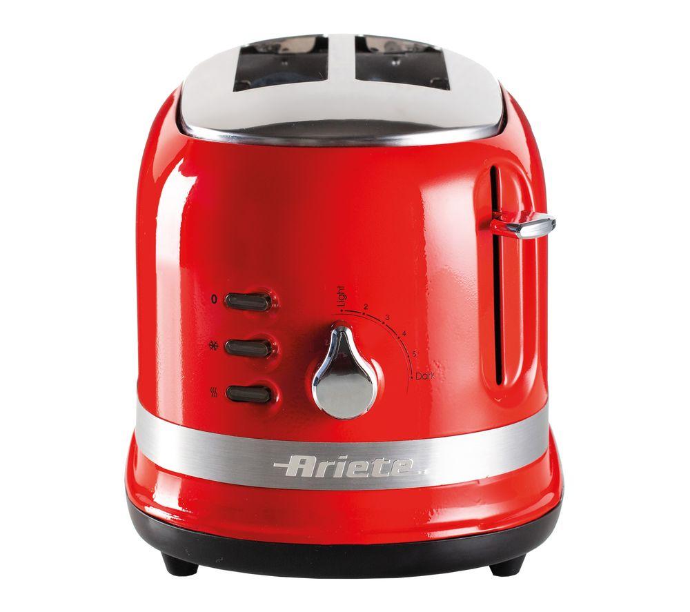 ARIETE Moderna AR1491 2-Slice Toaster - Red image number 4 of 4