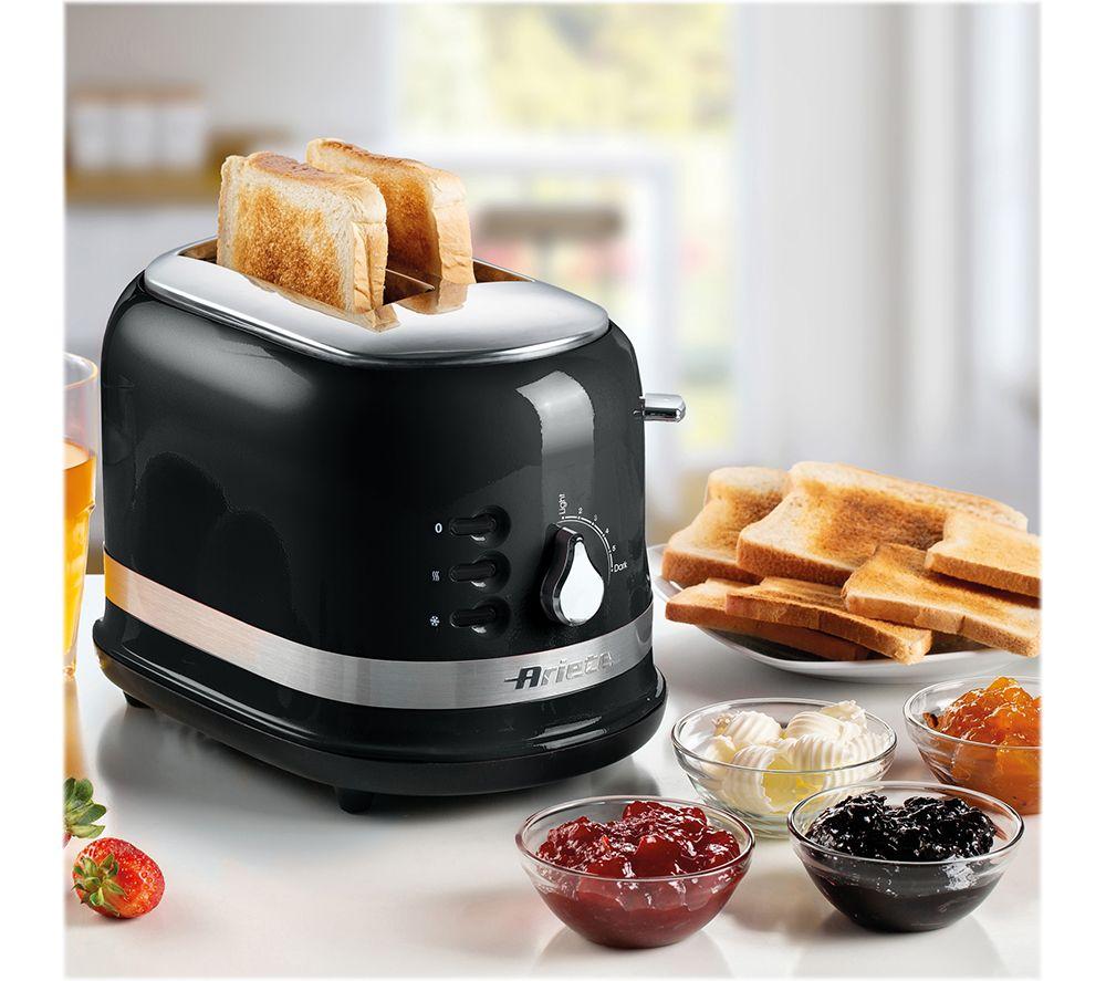 ARIETE Moderna AR1492 2-Slice Toaster - Black image number 3 of 3