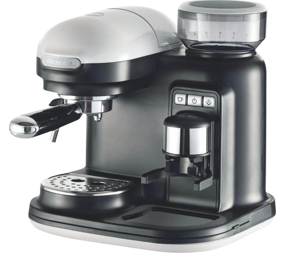 ARIETE Moderna 1318 Bean to Cup Coffee Machine - White & Black