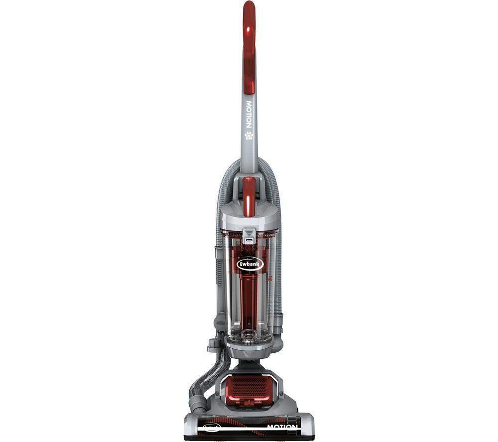 Ewbank Motion Ew3001 Upright Bagless Vacuum Cleaner - Silver, Red,Silver/Grey