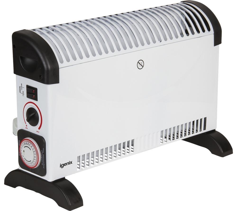IGENIX IG5250 Portable Convector Heater - White, White
