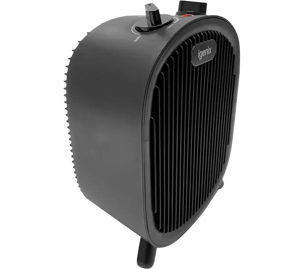 IGENIX IG9022 Portable Hot & Cool Fan Heater - Black image number 4 of 4