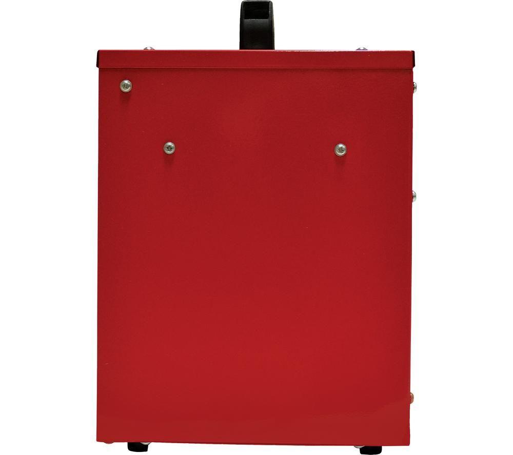 IGENIX IG9302 Portable Fan Heater - Red & Black image number 2 of 4