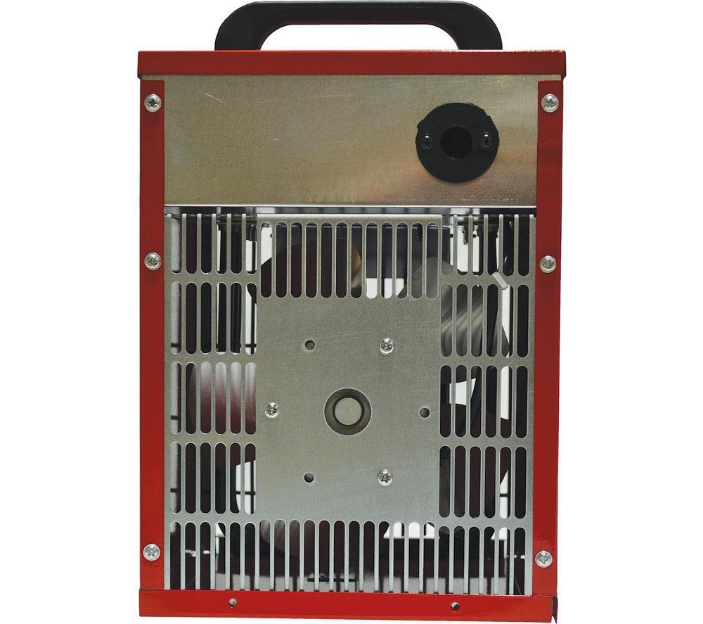 IGENIX IG9302 Portable Fan Heater - Red & Black image number 4 of 4