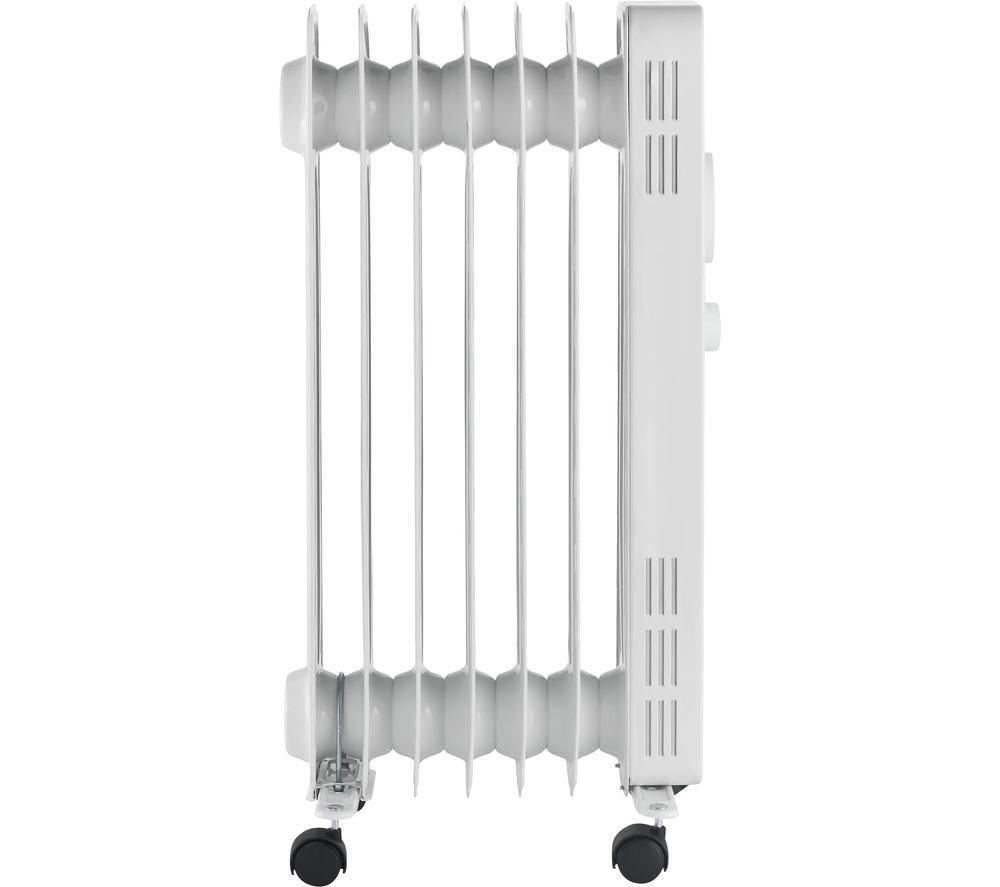 IGENIX IG2615 Portable Oil-Filled Radiator - White image number 2 of 5
