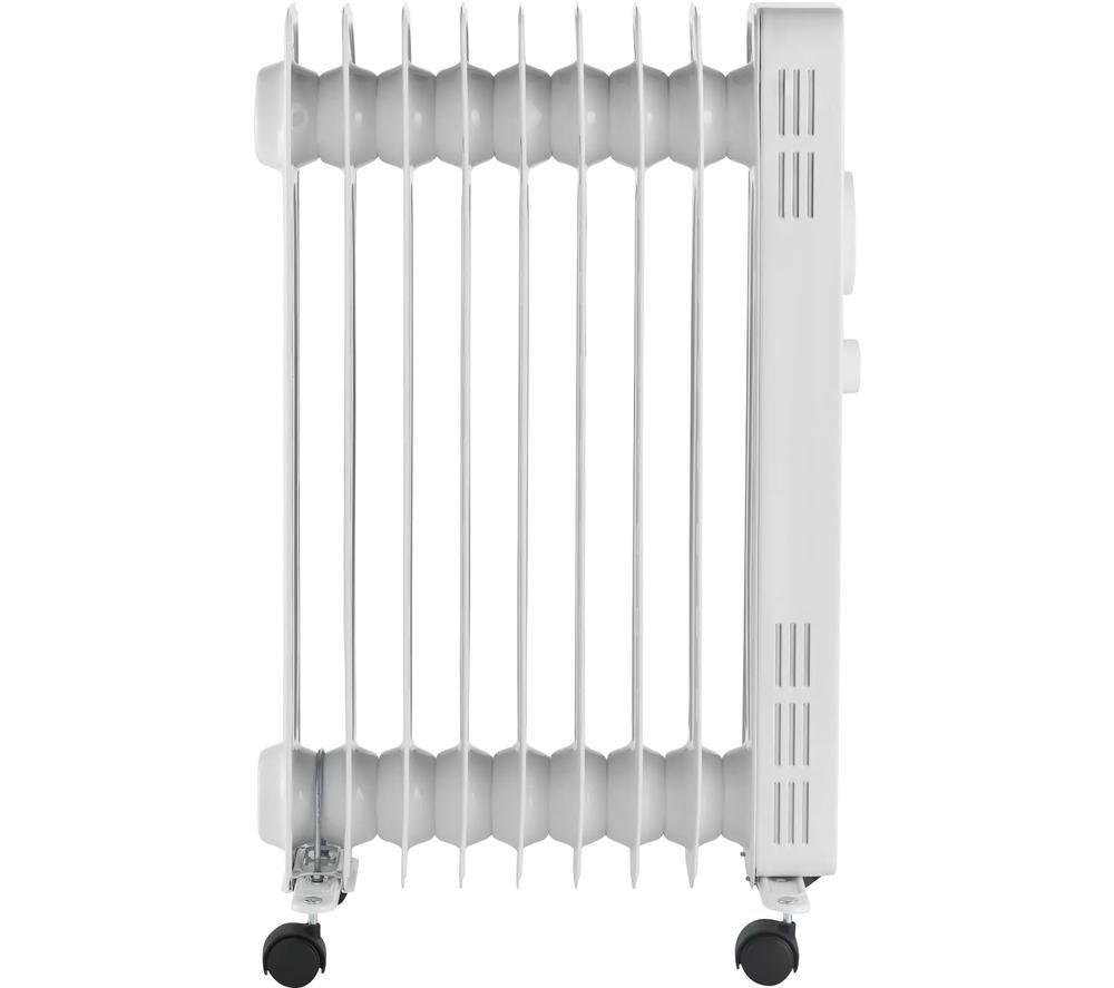 IGENIX IG2620 Portable Oil-Filled Radiator - White image number 2 of 5