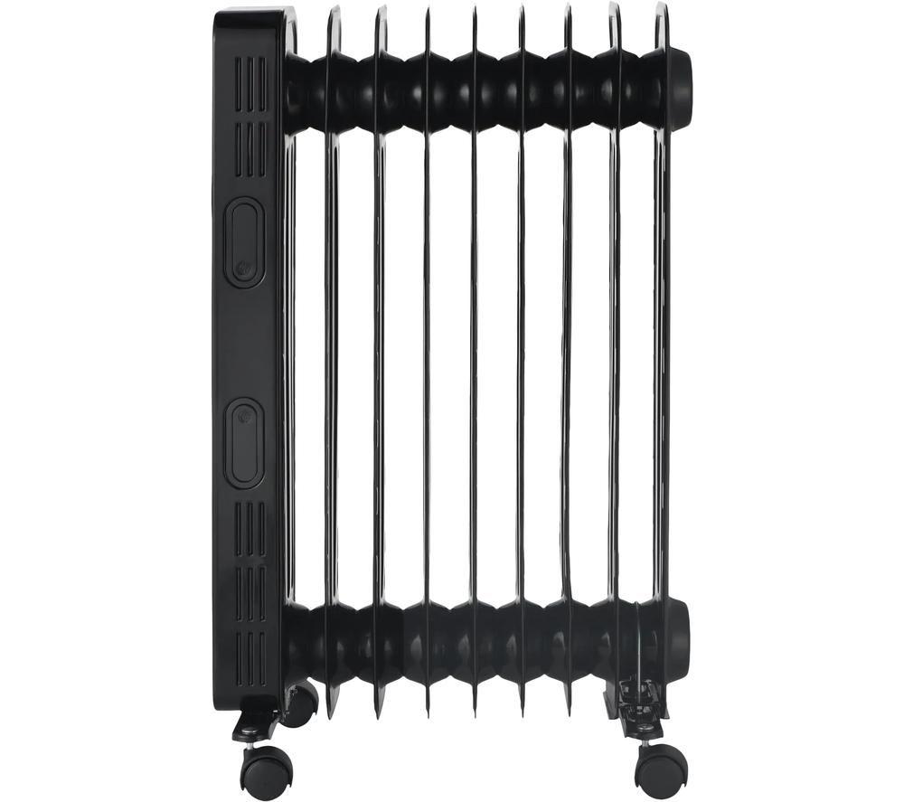 IGENIX IG2621BL Portable Oil-Filled Radiator - Black image number 4 of 5