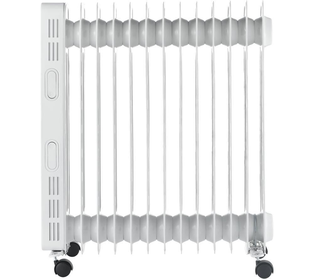 IGENIX IG2626 Portable Oil-Filled Radiator - White image number 3 of 4