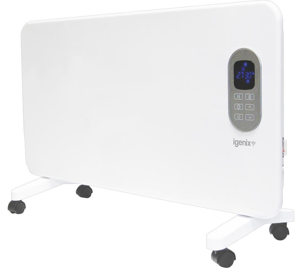 IGENIX IG9515WIFI Portable Smart Panel Heater - White, White