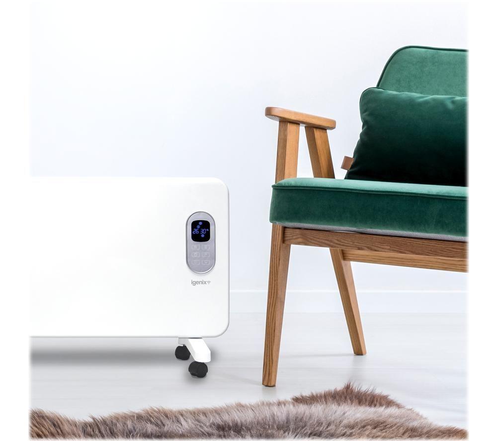 IGENIX IG9515WIFI Portable Smart Panel Heater - White image number 3 of 4