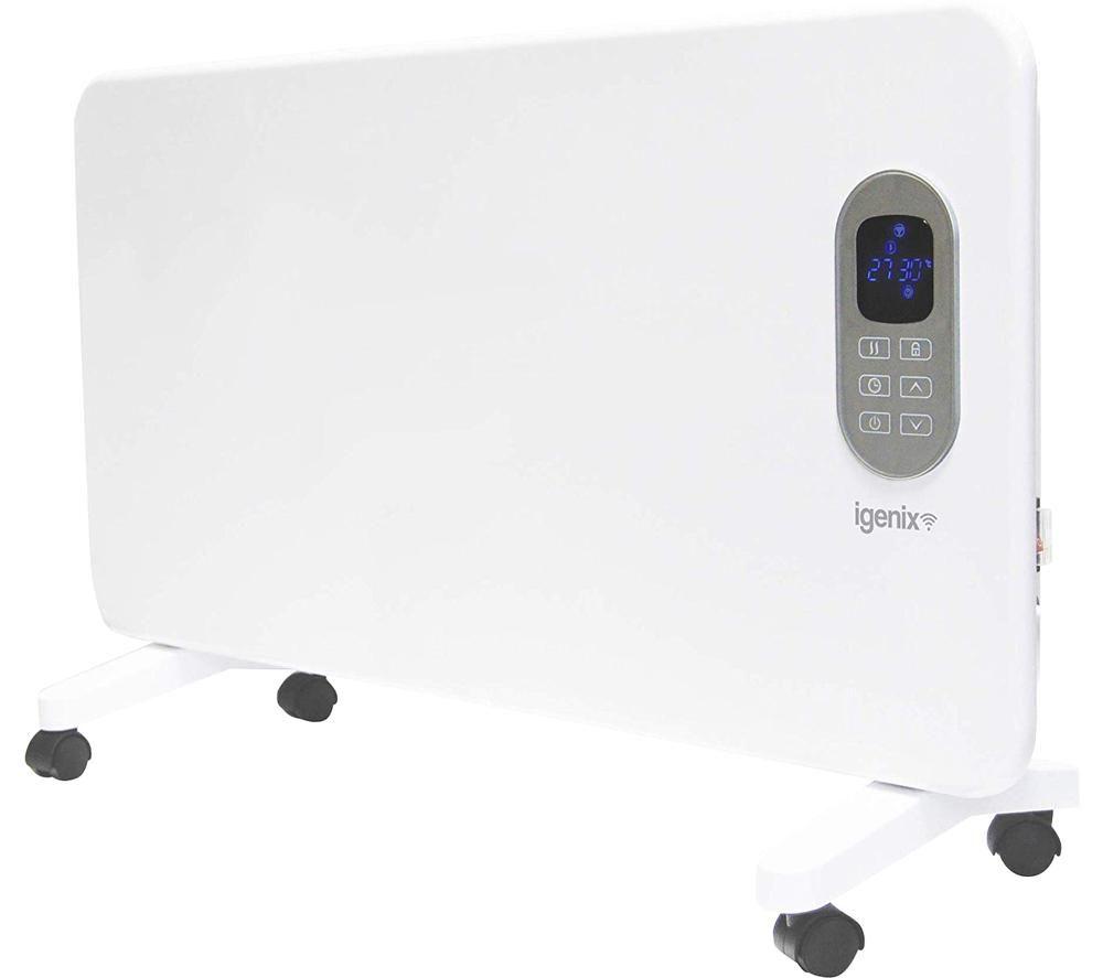 IGENIX IG9520WIFI Portable Smart Panel Heater - White, White