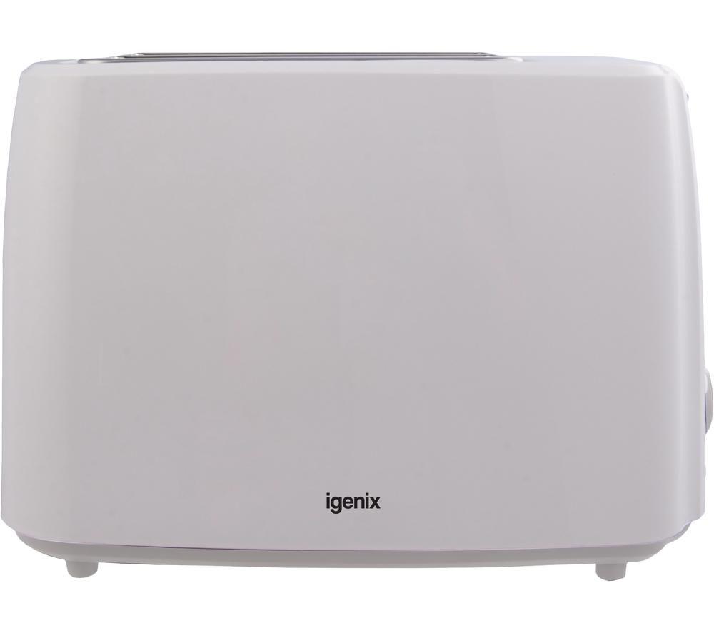 IGENIX IG3011 2-Slice Toaster - White image number 2 of 6