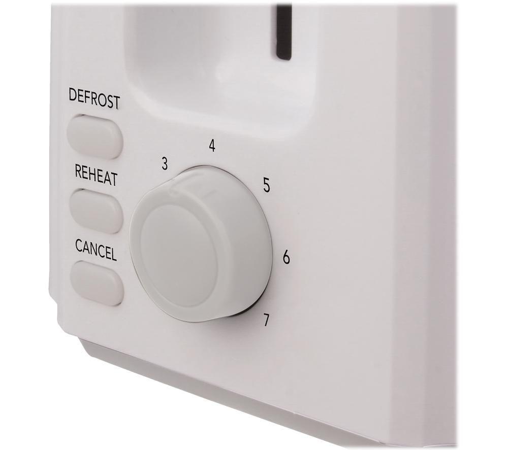 IGENIX IG3011 2-Slice Toaster - White image number 4 of 6