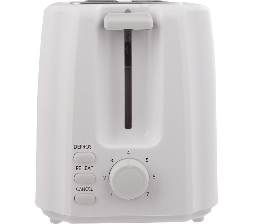 IGENIX IG3011 2-Slice Toaster - White image number 5 of 6