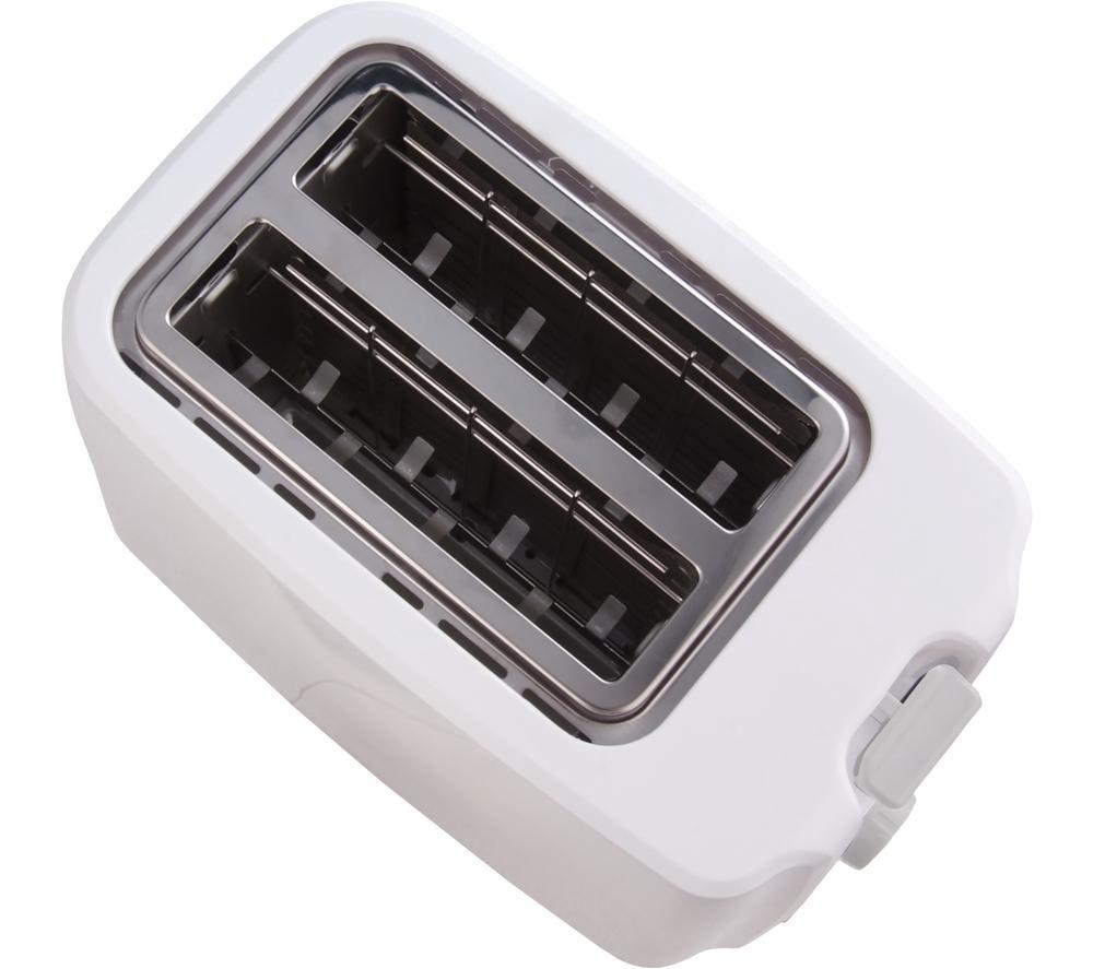 IGENIX IG3011 2-Slice Toaster - White image number 6 of 6