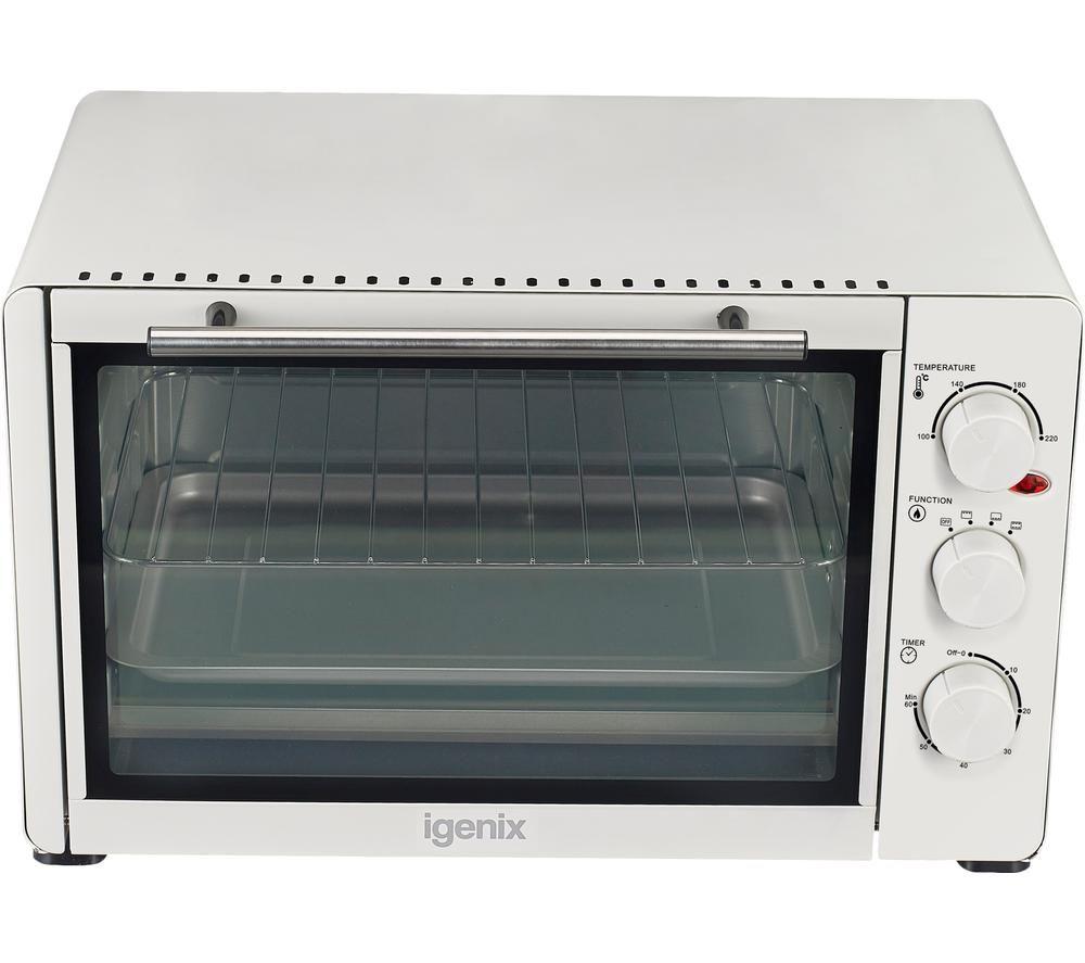 IGENIX IG7131 Electric Mini Oven - White image number 4 of 6