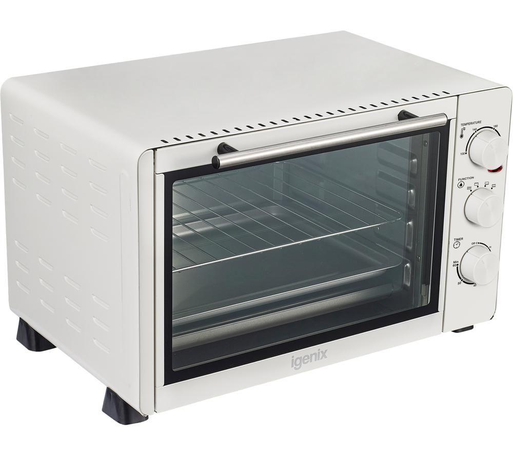 IGENIX IG7131 Electric Mini Oven - White image number 5 of 6