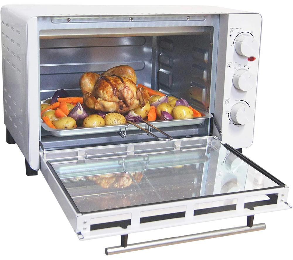 IGENIX IG7131 Electric Mini Oven - White image number 6 of 6