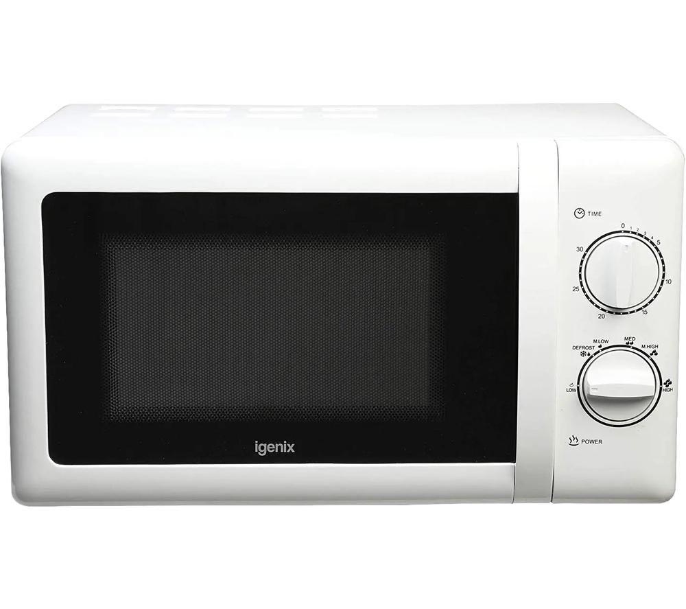 IGENIX IG2071 Solo Microwave - White
