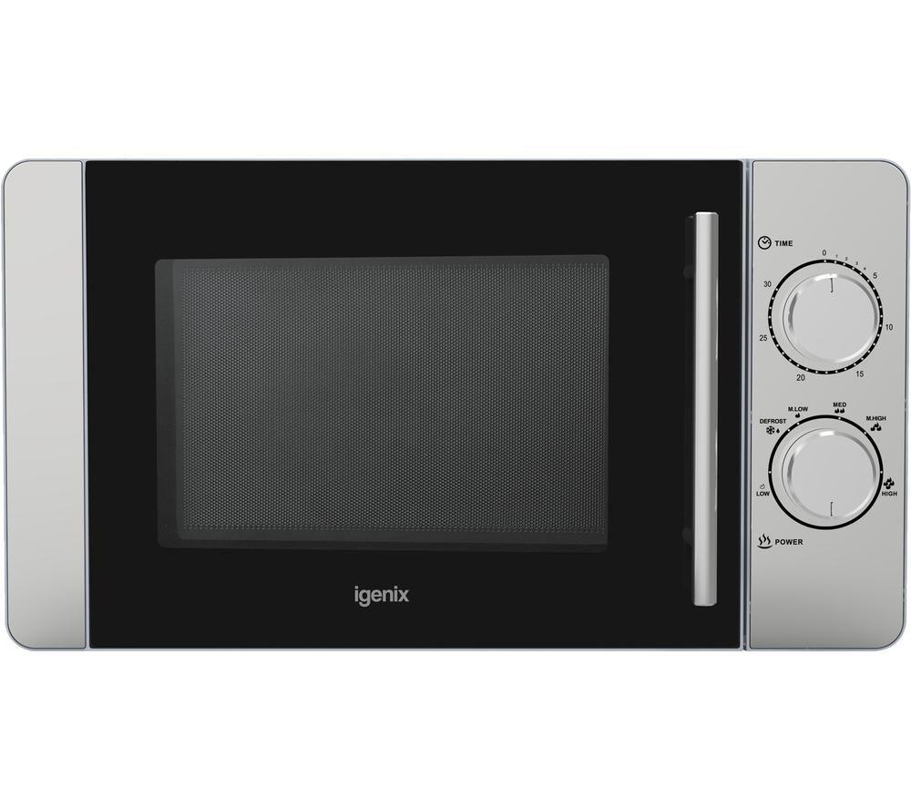 IGENIX IG2084 Solo Microwave - Stainless Steel, Stainless Steel