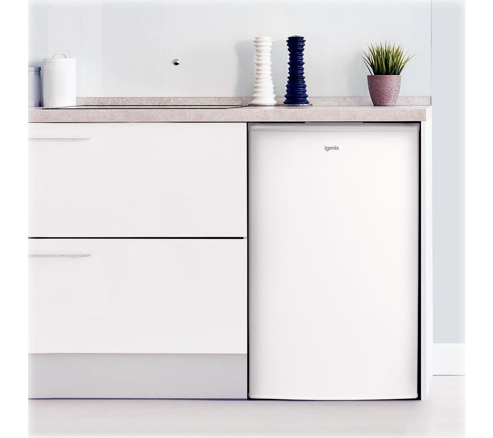 IGENIX IG348R Undercounter Fridge - White image number 3 of 3