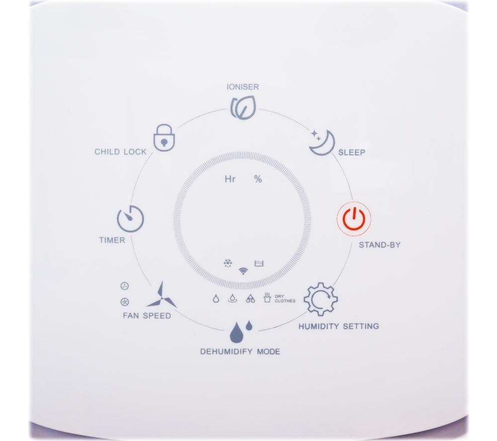 IGENIX IG9813 Dehumidifier - White image number 6 of 7