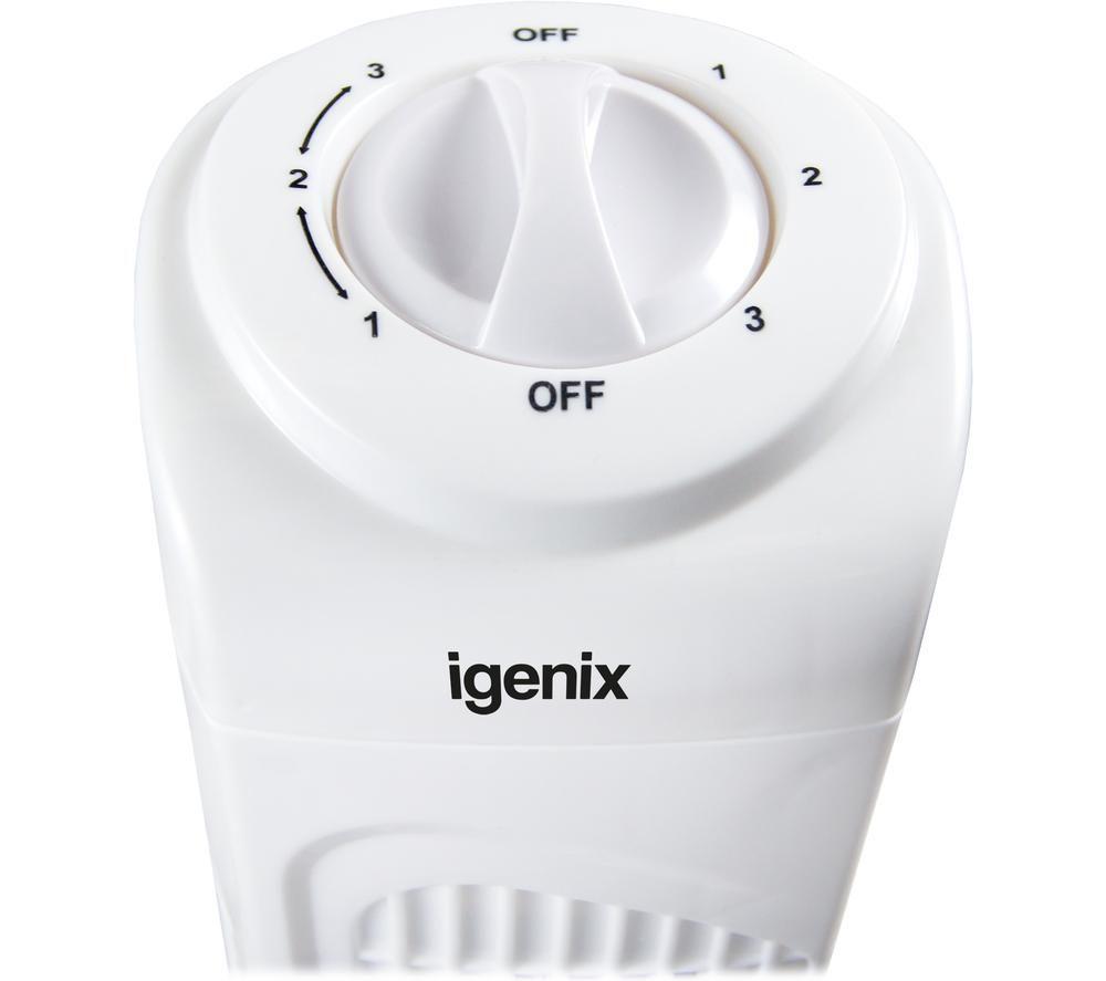 IGENIX DF0029 Tower Fan - White image number 6 of 7