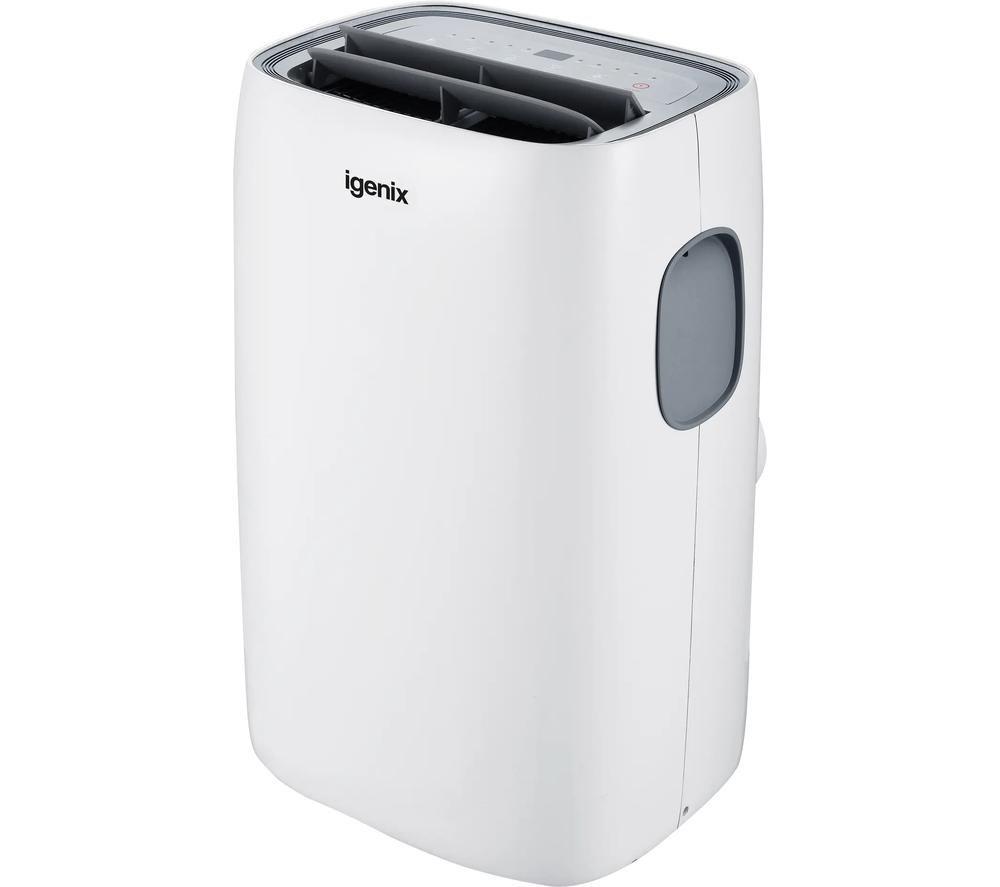IGENIX IG9919 Air Conditioner, Heater & Dehumidifier, White