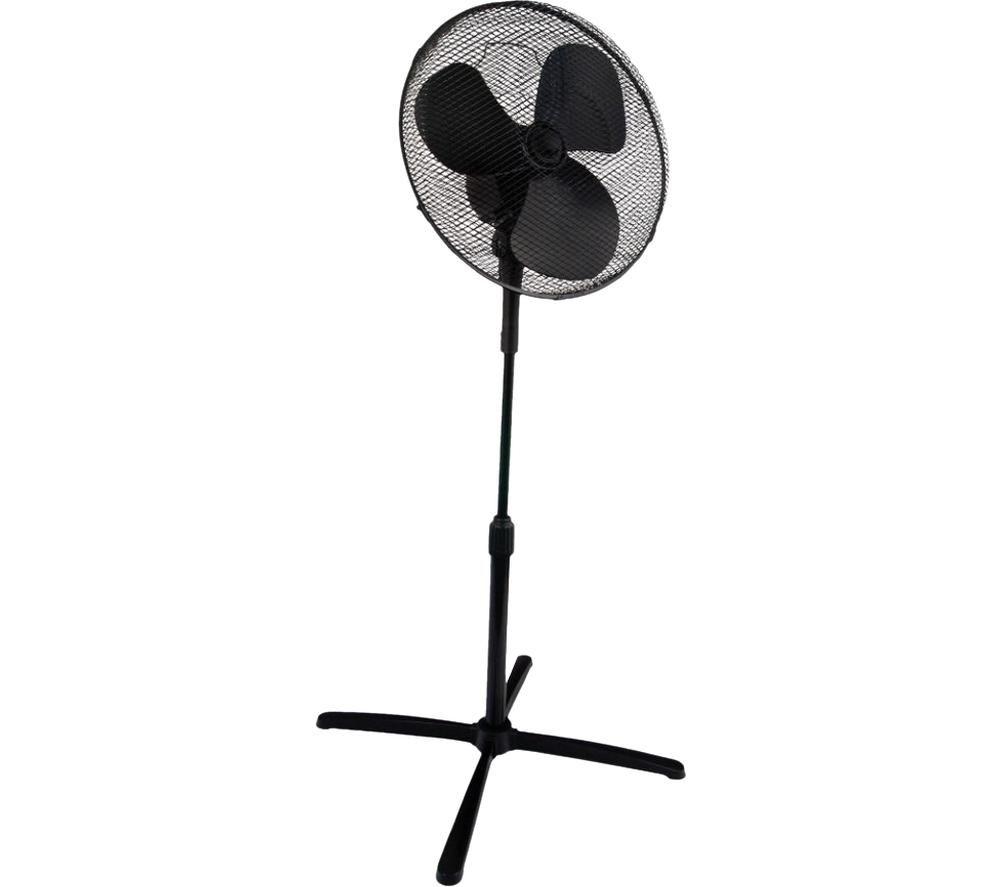 IGENIX DF1655BL 16" Pedestal Fan - Black image number 2 of 4