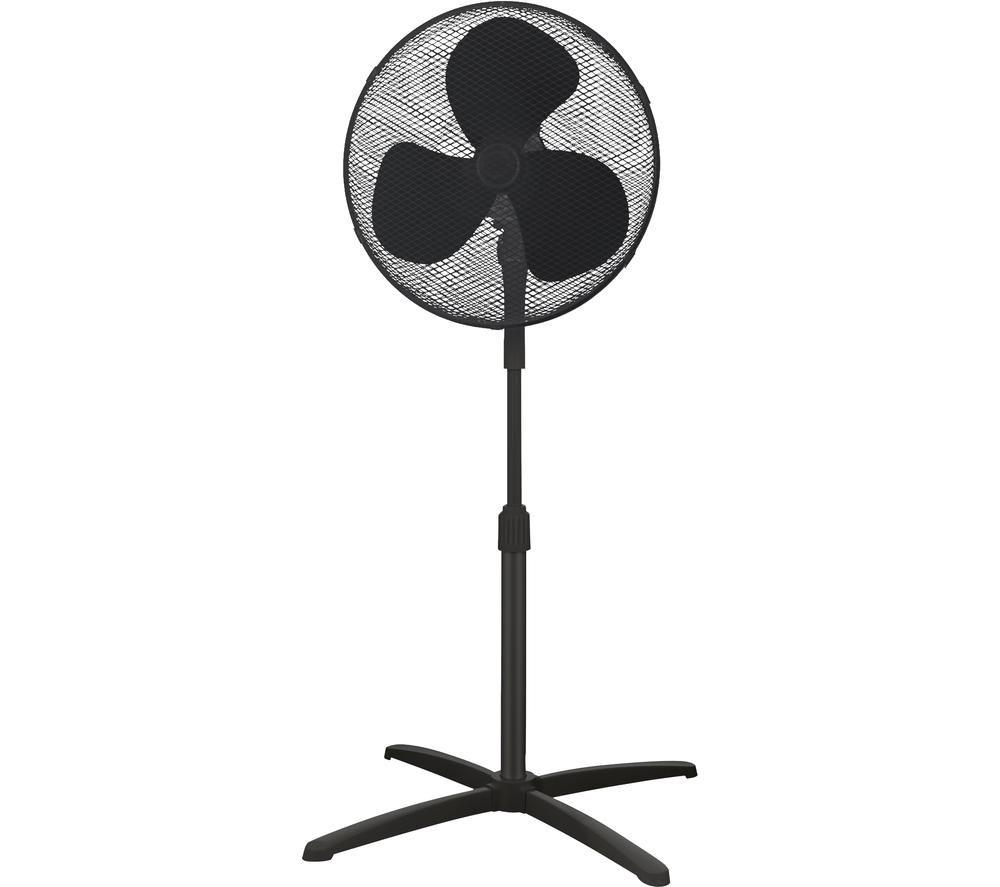 IGENIX DF1655BL 16" Pedestal Fan - Black image number 3 of 4